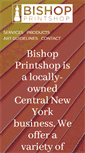 Mobile Screenshot of bishopprintshop.com
